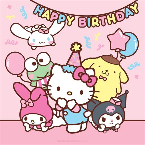 Hello Kitty and Friends | ARTBOX Cafe on Instagram: "🎈🎂 A Very Happy ...
