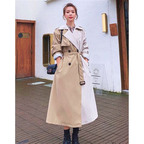 Korean Trench Coat Dress - Tradingbasis