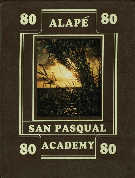 San Pasqual Academy from Escondido, California Yearbooks from the 1980s