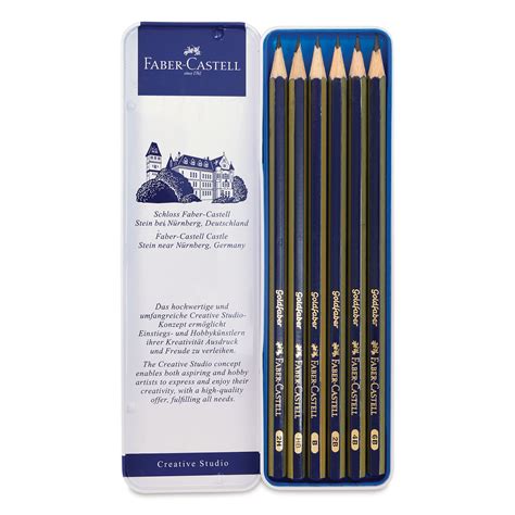 Faber-Castell Goldfaber Sketching Pencil Set - Set of 6 | BLICK Art ...