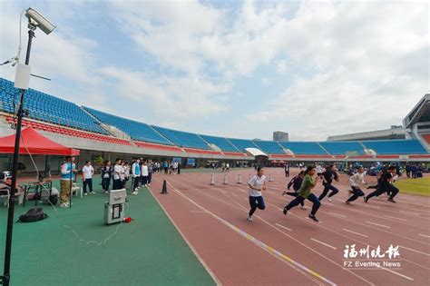 福州百名中学生参加中考体育模拟测试_大闽网_腾讯网