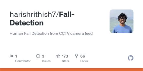 Fall Detection in OpenCV 的图像结果