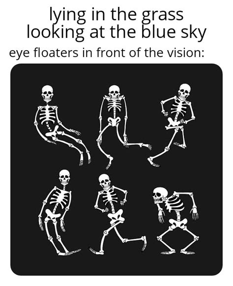 Image result for Eye Floaters Meme