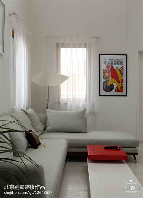 现代小户型家装客厅窗户设计效果图 – 设计本装修效果图