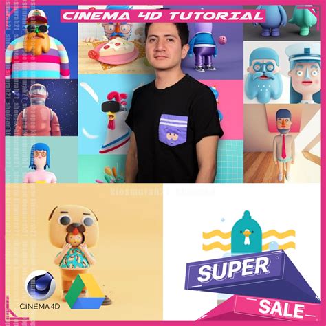 Image result for Cartoon Characters Cinema 4D Tutorial