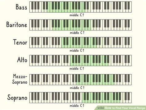 Image result for Vocal Range Examples