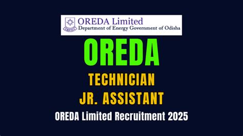 OREDA Limited Recruitment 2025: Last 2 Days to Apply Online for 38 ...