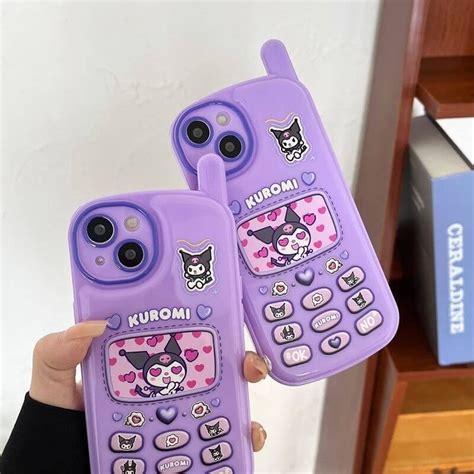 Cute Purple Kuromi Phone Case
