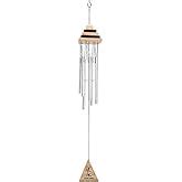 GJ Feng Shui Om Vastu Five Pipe Wind Chime for Balcony, Window and Om ...
