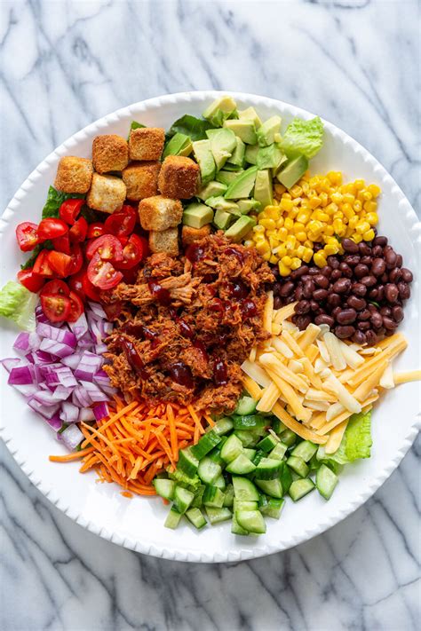 Pulled Pork Salad - Easy Salads