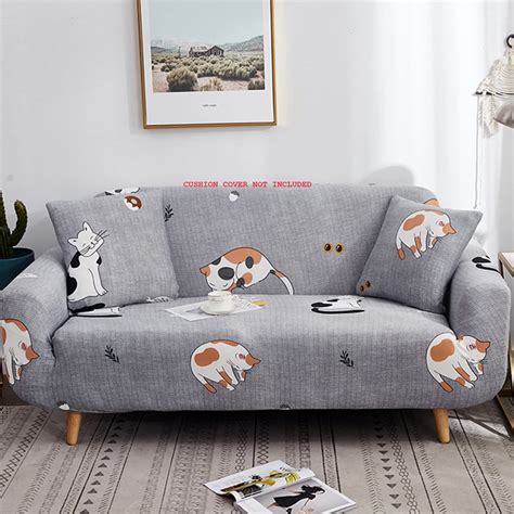 House of Quirk Universal Single Seater Sofa Cover Big Elasticity Cover ...