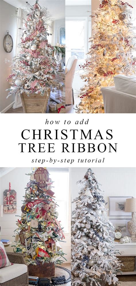Christmas Tree Ribbon Tutorial 的图像结果