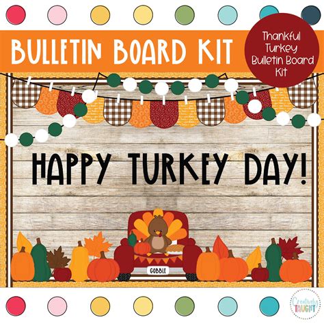 Thanksgiving Bulletin Board Printables | Rossy Printable