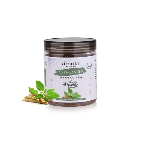 Amrita Naturals ASHWAGANDHA HERBAL TEA – One India Organic