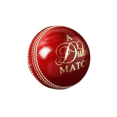 Dukes Match A Cricket Ball 156g RED - CRICKET BALLS