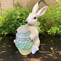 Image result for Vintage Easter Bunny Figurines