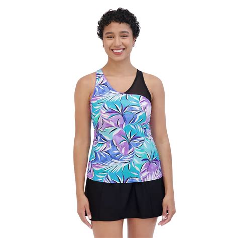 Women's ZeroXposur Tendril Highline Tankini Swim Top