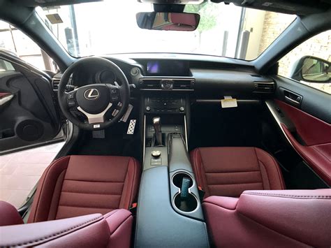 Exploring The Lexus Is 350 F Sport Red Interior - Interior Ideas
