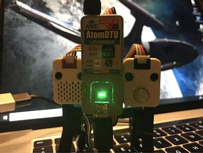 M5STACK ATOM DTU LoRaWAN868 using Ardiuino IDE