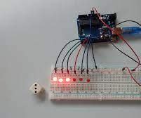 Electric Dice Using Python 的图像结果