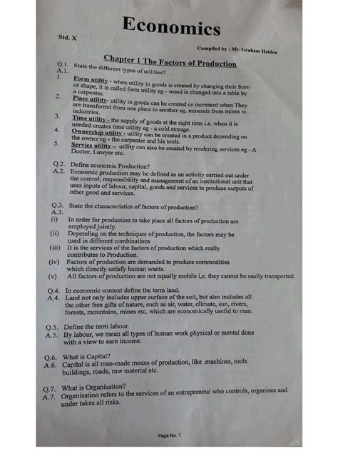 Image result for Economics PDF Notes