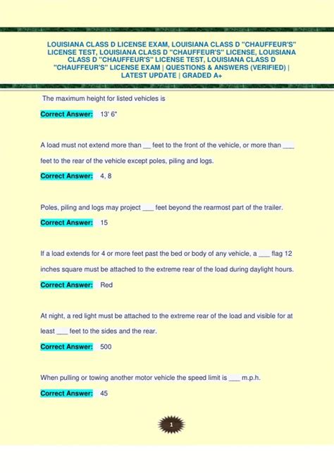 Image result for Class D License Test