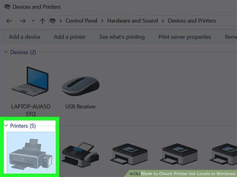 Image result for Check Ink Levels On Computer