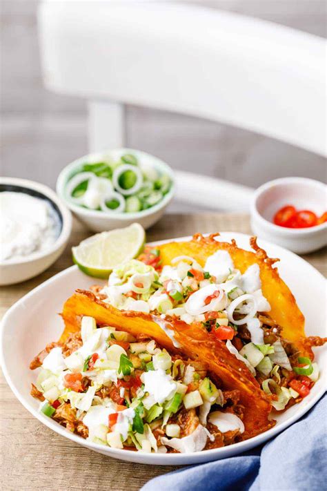 Easy Keto Crockpot Pulled Chicken Taco Meat - Keto Pots