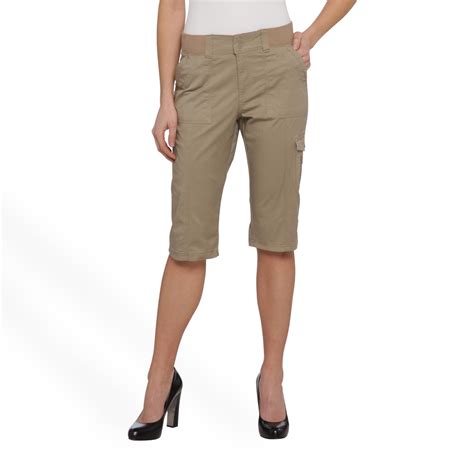 LEE Petite's Woven Cargo Capris