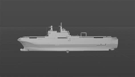 Mistral Class 3D Model 的图像结果