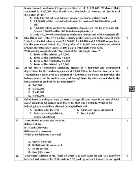 Image result for Accountancy Class 12 Sample Papers