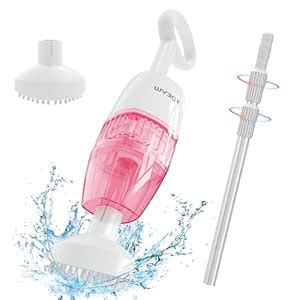 WYBOT Cordless Pool Vacuum with Telescopic Pole, Handheld Rechargeable ...
