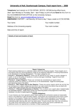 Fillable Online www2 hull ac University of Hull, Scarborough Campus ...