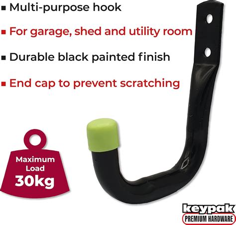 Keypak ST7000H 7cm Multipurpose Garage Storage Hook, India | Ubuy
