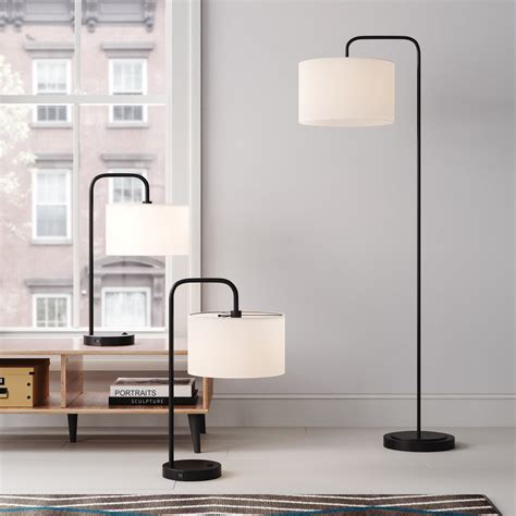Zipcode Design™ Ashe 3 Piece Table and Floor Lamp Set & Reviews ...