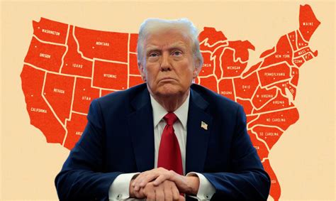 Donald Trump’s approval rating in every US state after 100 days in office