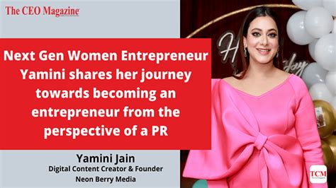 Yamini's journey | The CEO Magazine