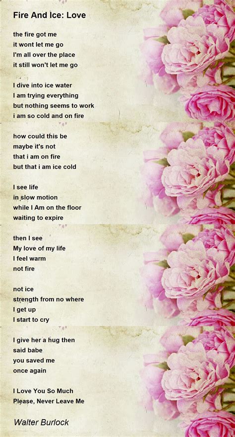 Fire And Ice Poem