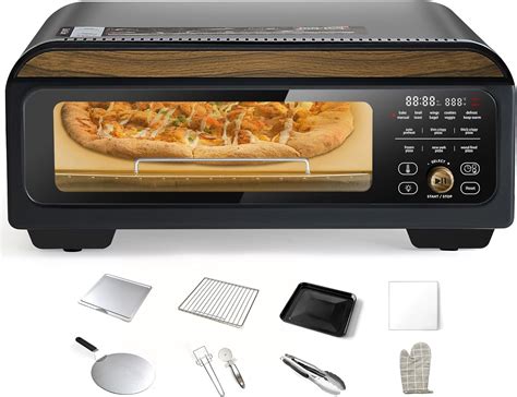 Amazon.com: Upgrade Electric Pizza Oven with 800°F Make Pizza in ...