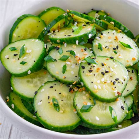 Sesame Cucumber Salad