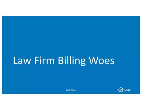 Getting Paid: New Clio Features for Law Firm Billing | PDF