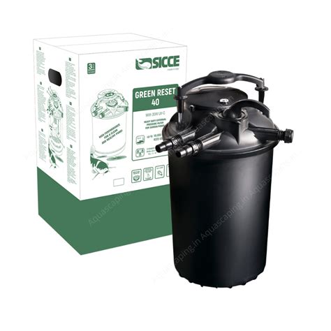 Sicce Green Reset Patented Pond Filters Garden in India
