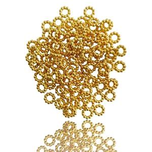 Indian Petals Beaded Round Ring Shape CCB Ring Motif for Rakhi, Jewelry ...