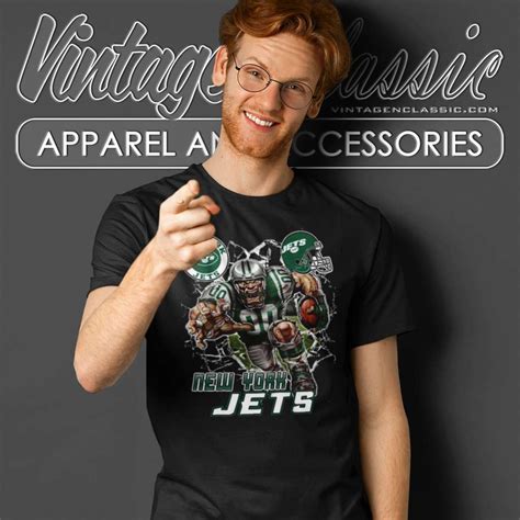 Mascot New York Jets Nfl Football 2023 Shirt - Vintagenclassic Tee