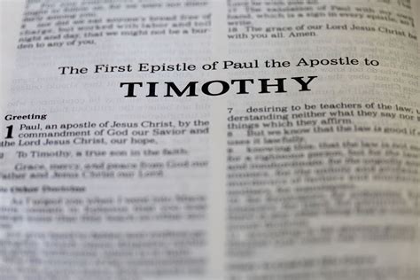 Image result for First Timothy Chapter 2