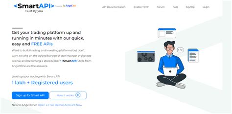 Introduction to SmartAPI - Features & Different APIs | Angel One