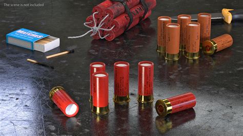 Orion Marine Aerial Flares 12 Gauge Shells 3D | 3D Molier International