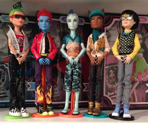 The guys of Monster High- Dolls | Monster high boys, Monster high dolls ...