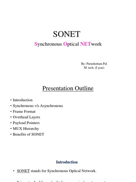 Sonet in Networking Explained 的图像结果
