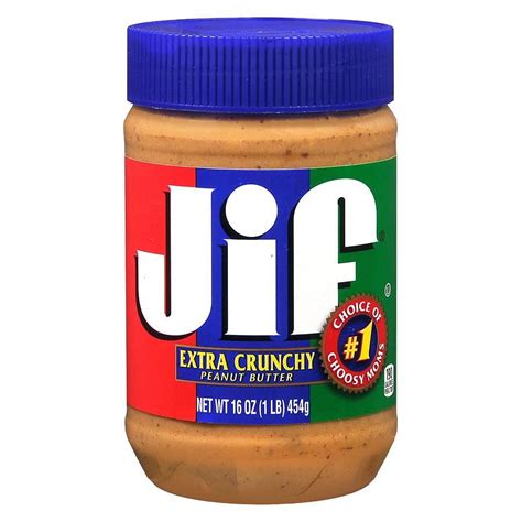 Jif Crunchy Peanut Butter Spread16.0oz - Walmart.com